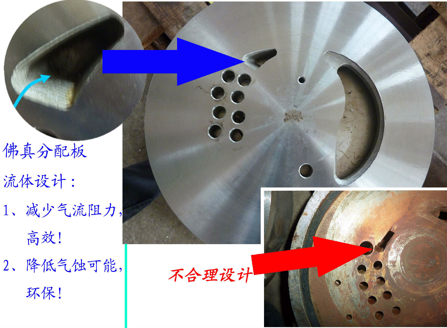 佛真分配板合理的流體設計使2BVF水環(huán)式真泵更高效、環(huán)保